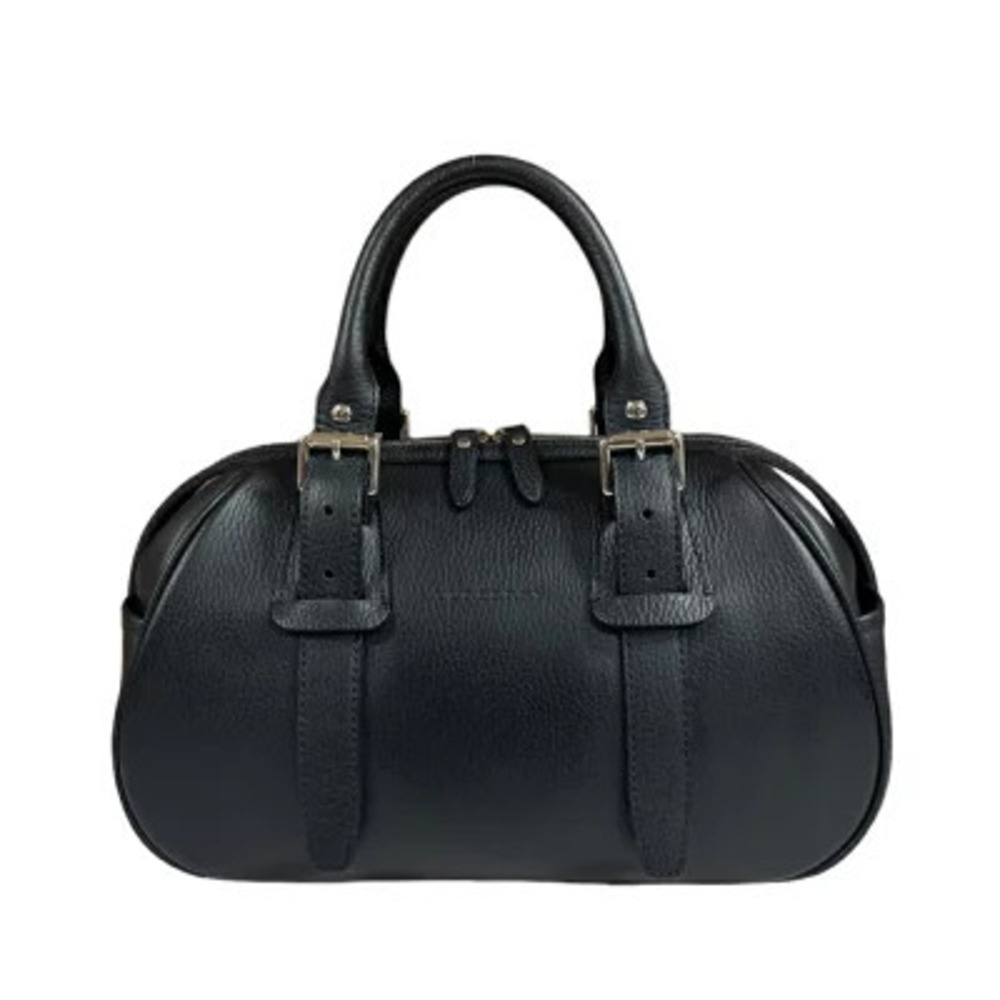 Burberry | Bags | Burberry Vanity Nova Check Handbag Leather Black